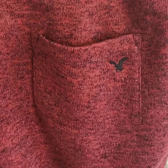 American Eagle Knit Joggers Red XL - Picture 3 of 3